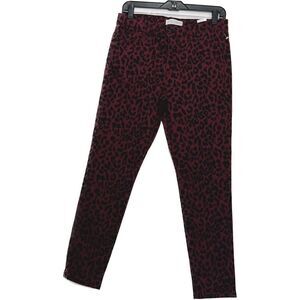 Sanctuary, social, standard women’s size 8 high-rise skinny‎ ankle leopard print